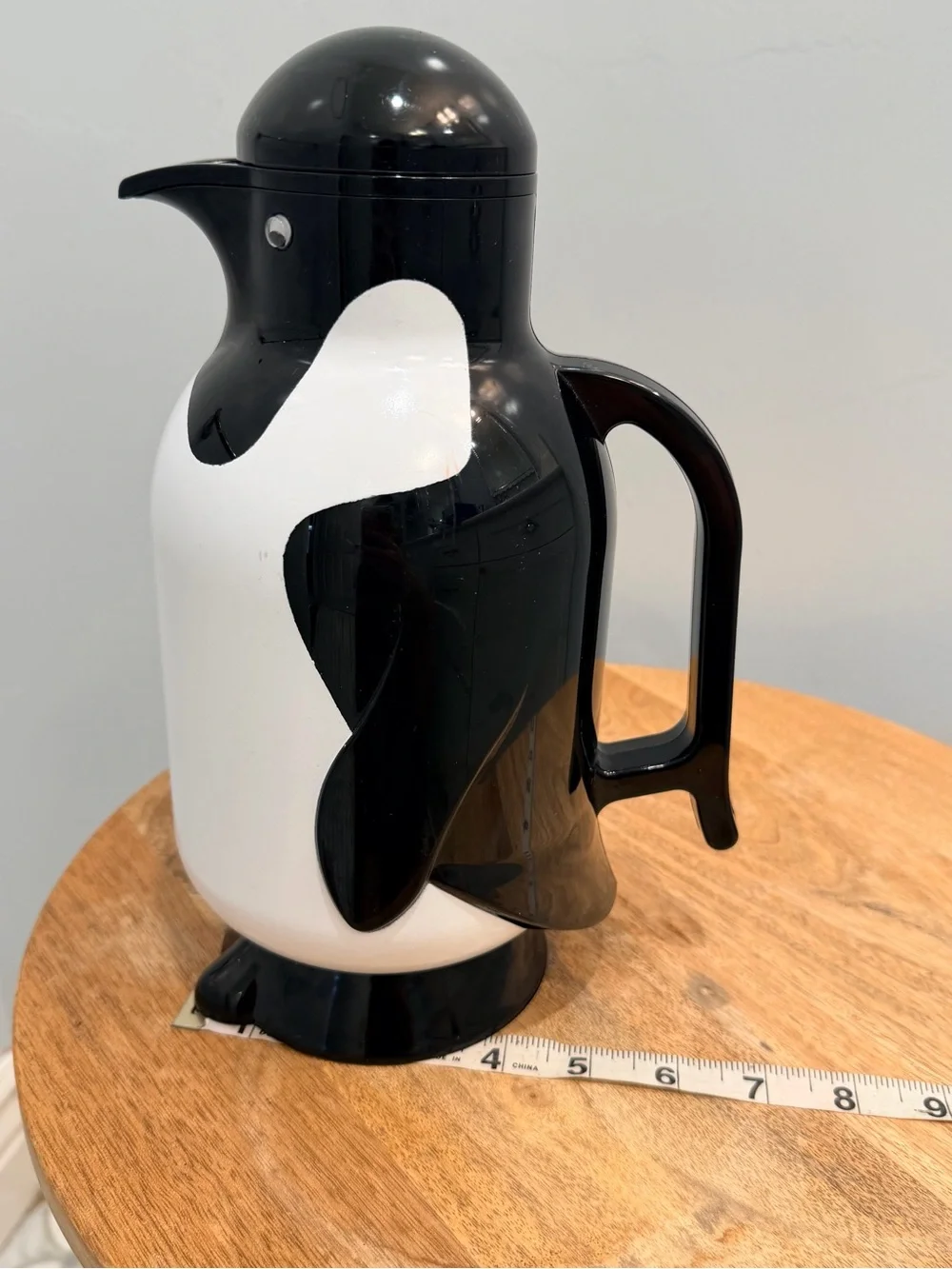 Vintage 1990s Metrokane Penguin Thermal Carafe Pitcher Coffee Server Insulated
